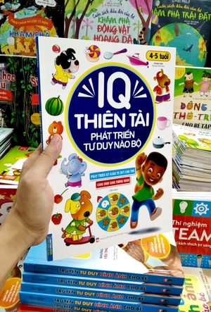 iq thiên tài phát triển tư duy não bộ 4 - 5 tuổi (tái bản) - Ảnh 7