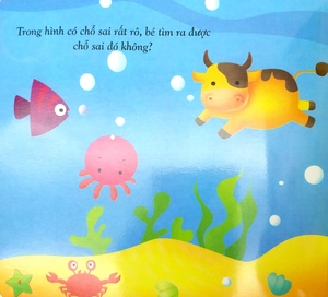 iq - tìm chỗ sai - luyện khả năng quan sát và năng lực phân biệt, phán đoán sự vật của trẻ - Ảnh 5