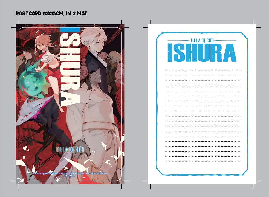 ishura - tu la dị giới - tập 3 - sự câm lặng chết chóc - tặng kèm postcard + thẻ card phủ nhũ - Ảnh 3