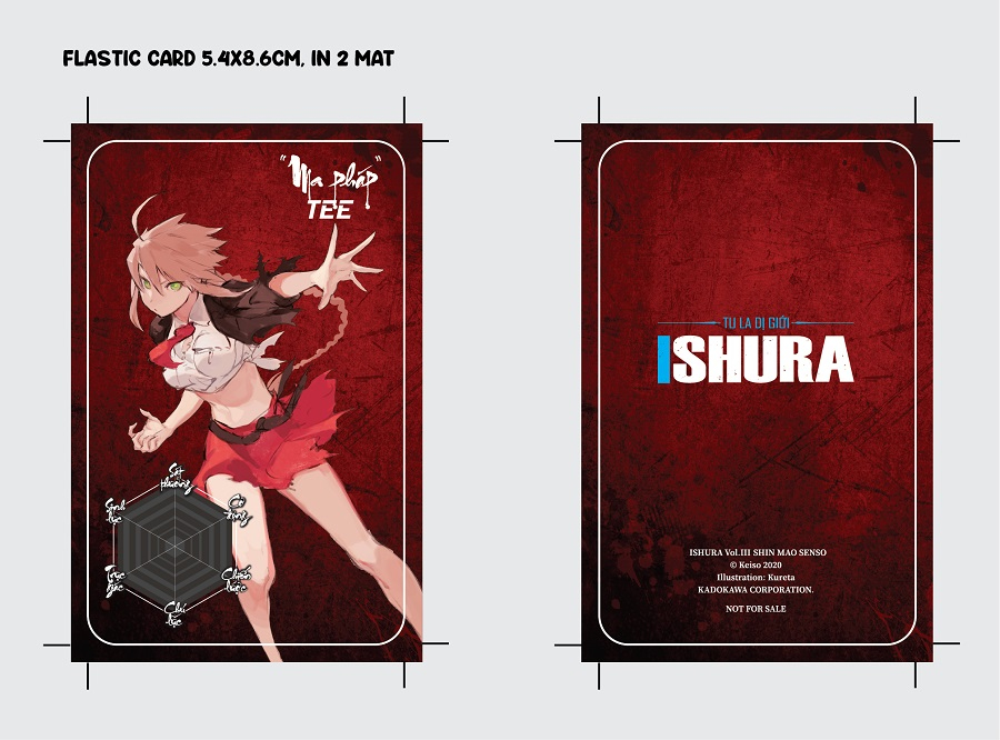 ishura - tu la dị giới - tập 3 - sự câm lặng chết chóc - tặng kèm postcard + thẻ card phủ nhũ - Ảnh 4