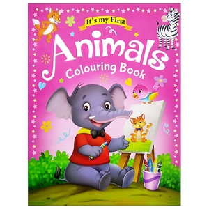 itℹs my first animals colouring book