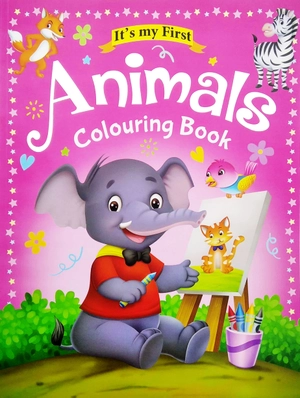 itℹs my first animals colouring book - Ảnh 2