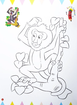 itℹs my first animals colouring book - Ảnh 4