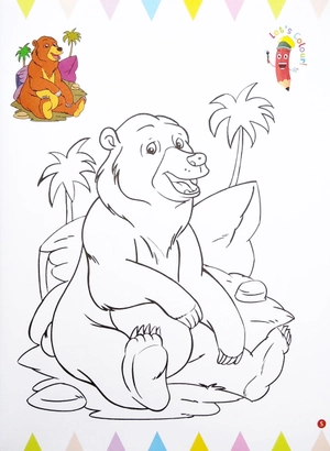 itℹs my first animals colouring book - Ảnh 5