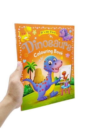 itℹs my first dinosaurs colouring book - Ảnh 13