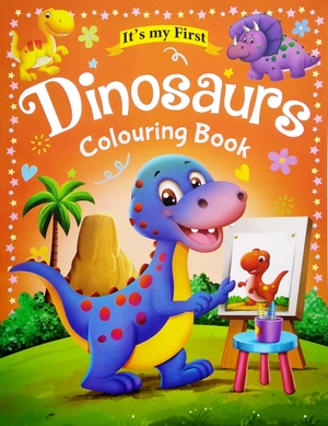 itℹs my first dinosaurs colouring book - Ảnh 3