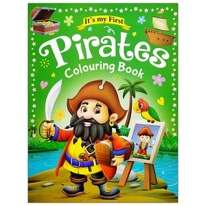 itℹs my first pirates colouring book
