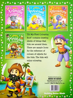 itℹs my first pirates colouring book - Ảnh 10