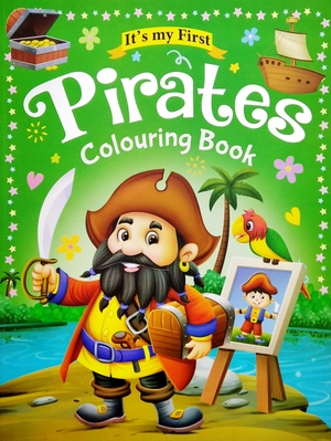itℹs my first pirates colouring book - Ảnh 2