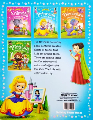 itℹs my first princess colouring book - Ảnh 11