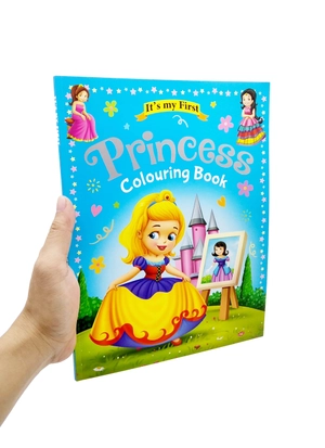 itℹs my first princess colouring book - Ảnh 13