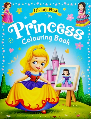 itℹs my first princess colouring book - Ảnh 2