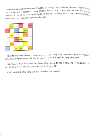 italiano wodoku (a1-a2) - vui học từ vựng với ô chữ sudoku - Ảnh 3