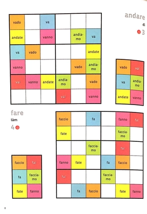 italiano wodoku (a1-a2) - vui học từ vựng với ô chữ sudoku - Ảnh 5