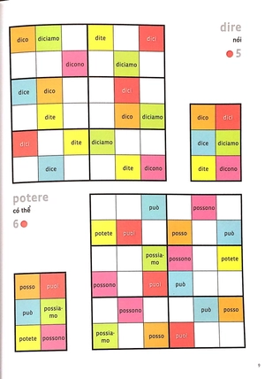 italiano wodoku (a1-a2) - vui học từ vựng với ô chữ sudoku - Ảnh 6