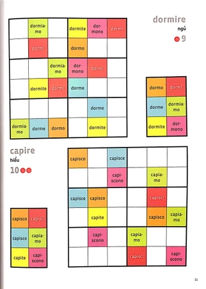 italiano wodoku (a1-a2) - vui học từ vựng với ô chữ sudoku - Ảnh 8