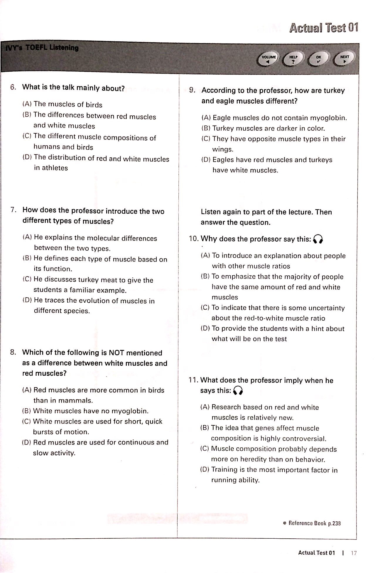 ivy's listening 15 actual tests toefl ibt (kèm cd) - Ảnh 8
