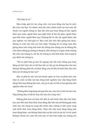 j.krishnamurti nói về đời sống - tập 2 - Ảnh 13