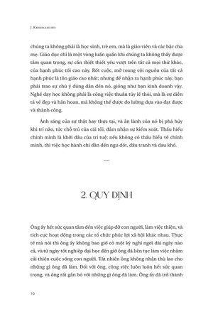 j.krishnamurti nói về đời sống - tập 2 - Ảnh 9