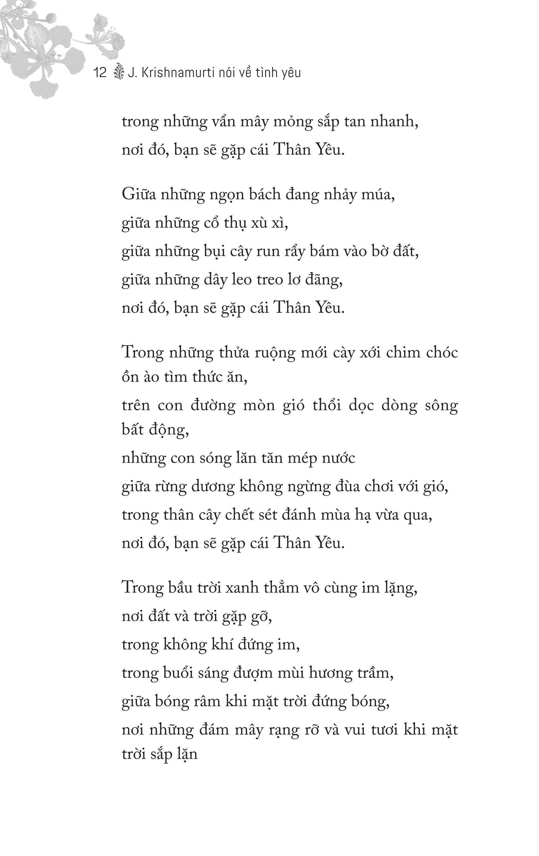 j. krishnamurti nói về tình yêu - Ảnh 13