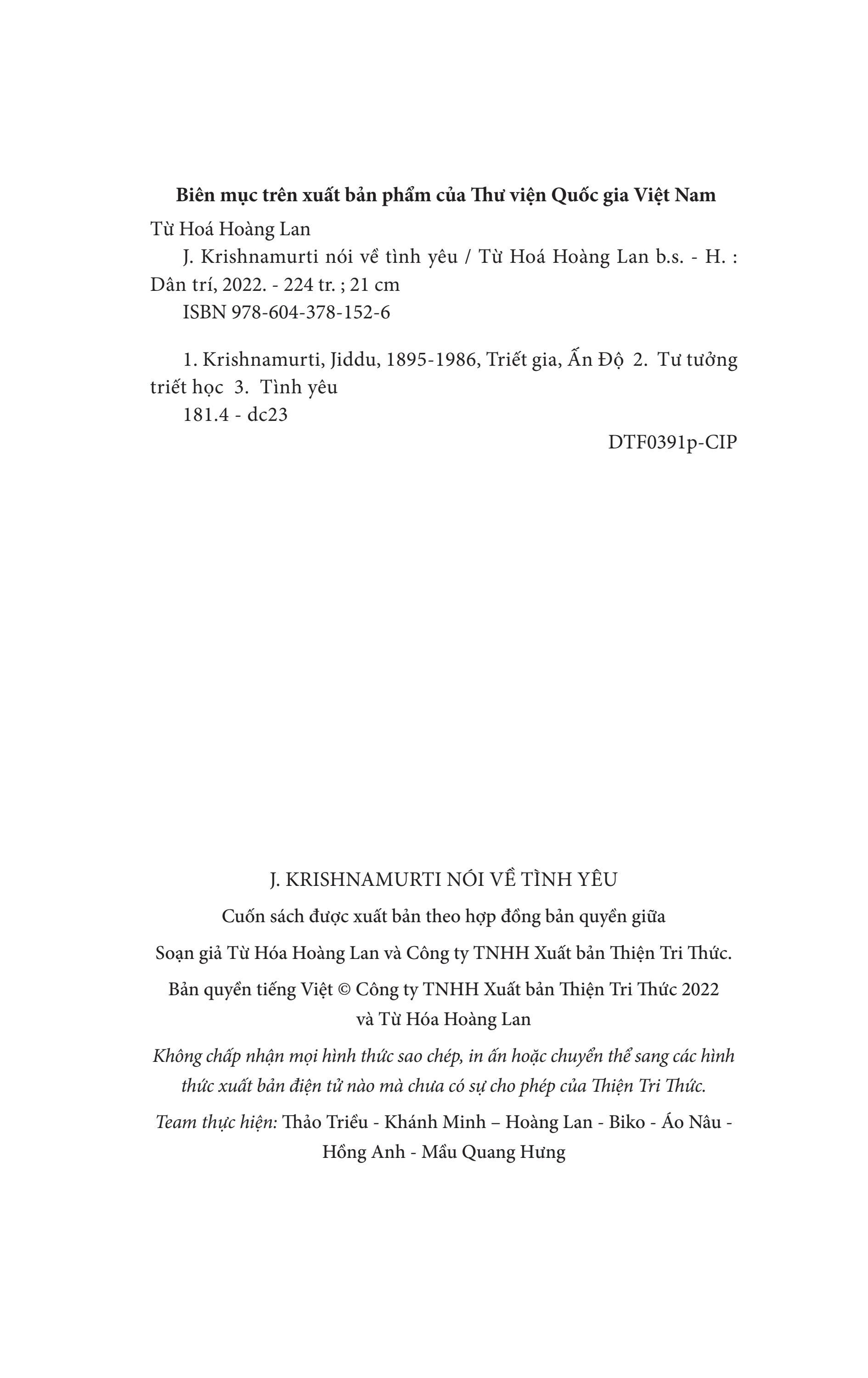 j. krishnamurti nói về tình yêu - Ảnh 5