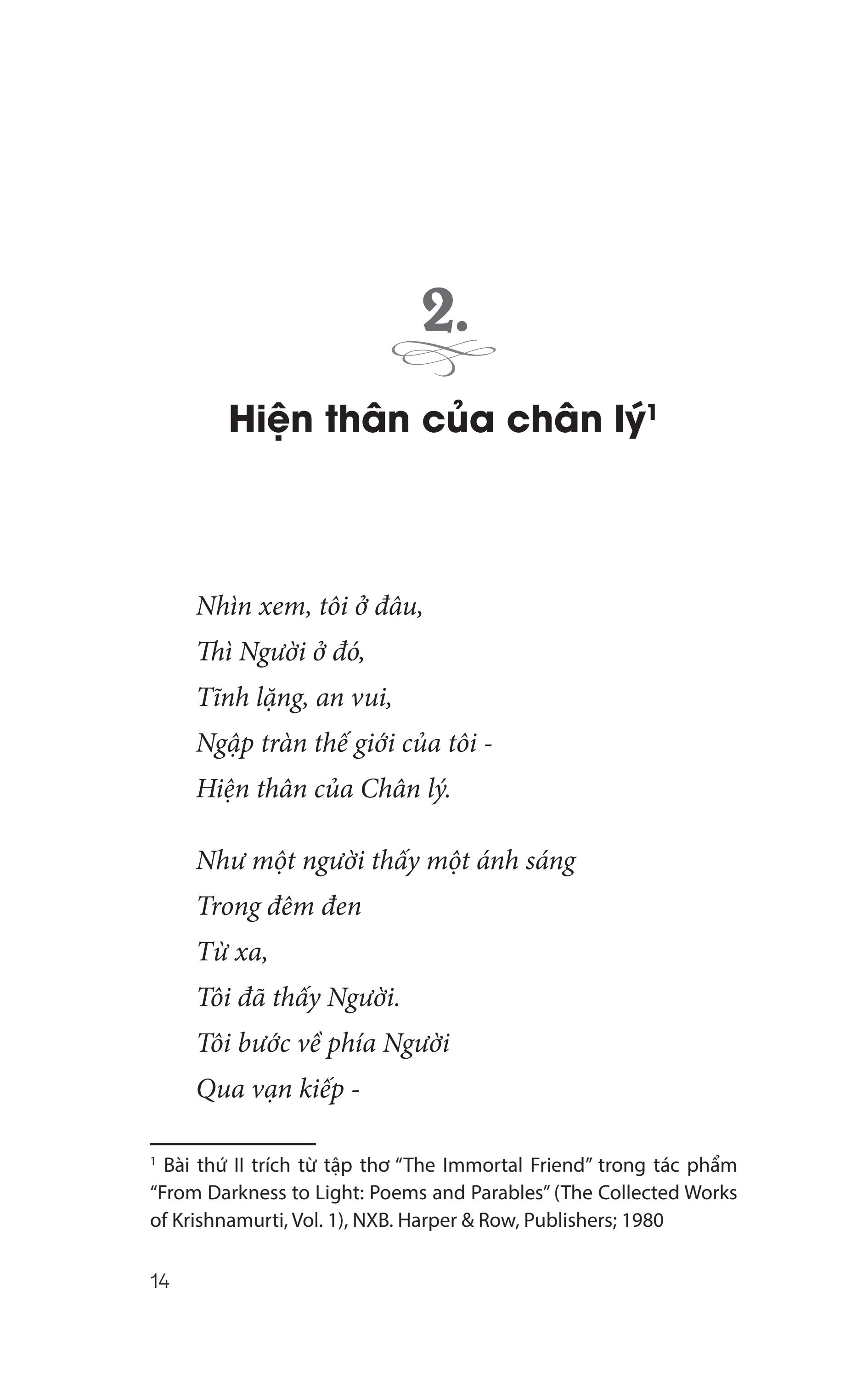 j. krishnamurti thực tại hiện tiền - Ảnh 5