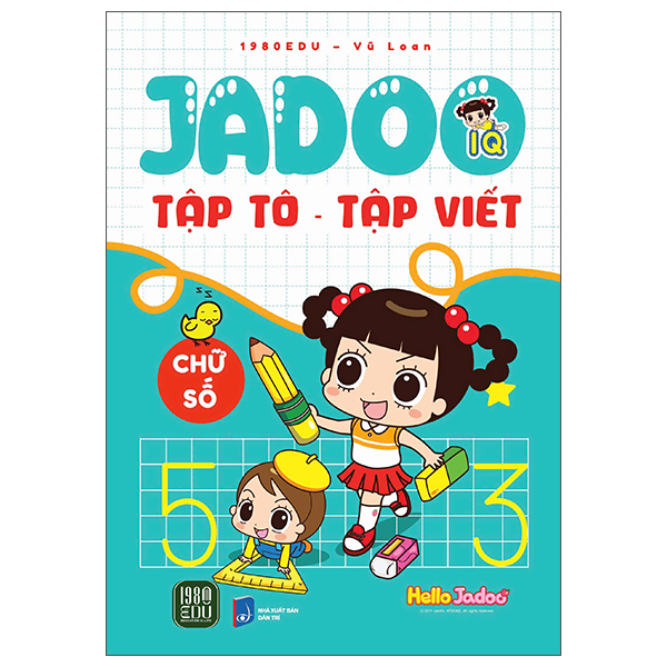 Jadoo Tập Tô-Tập Viết - Chữ Số