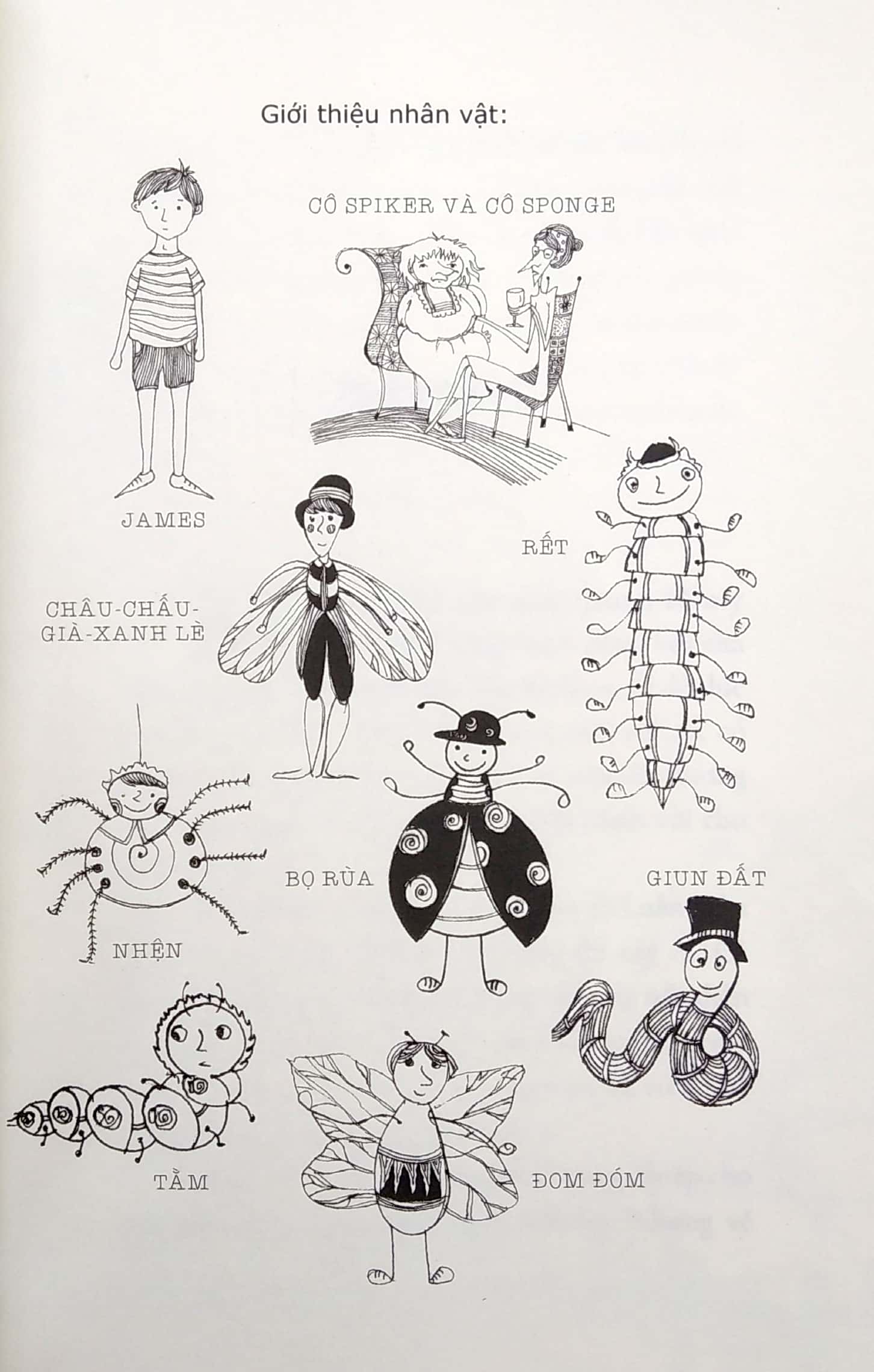 james và quả đào khổng lồ (tái bản 2021) - Ảnh 3