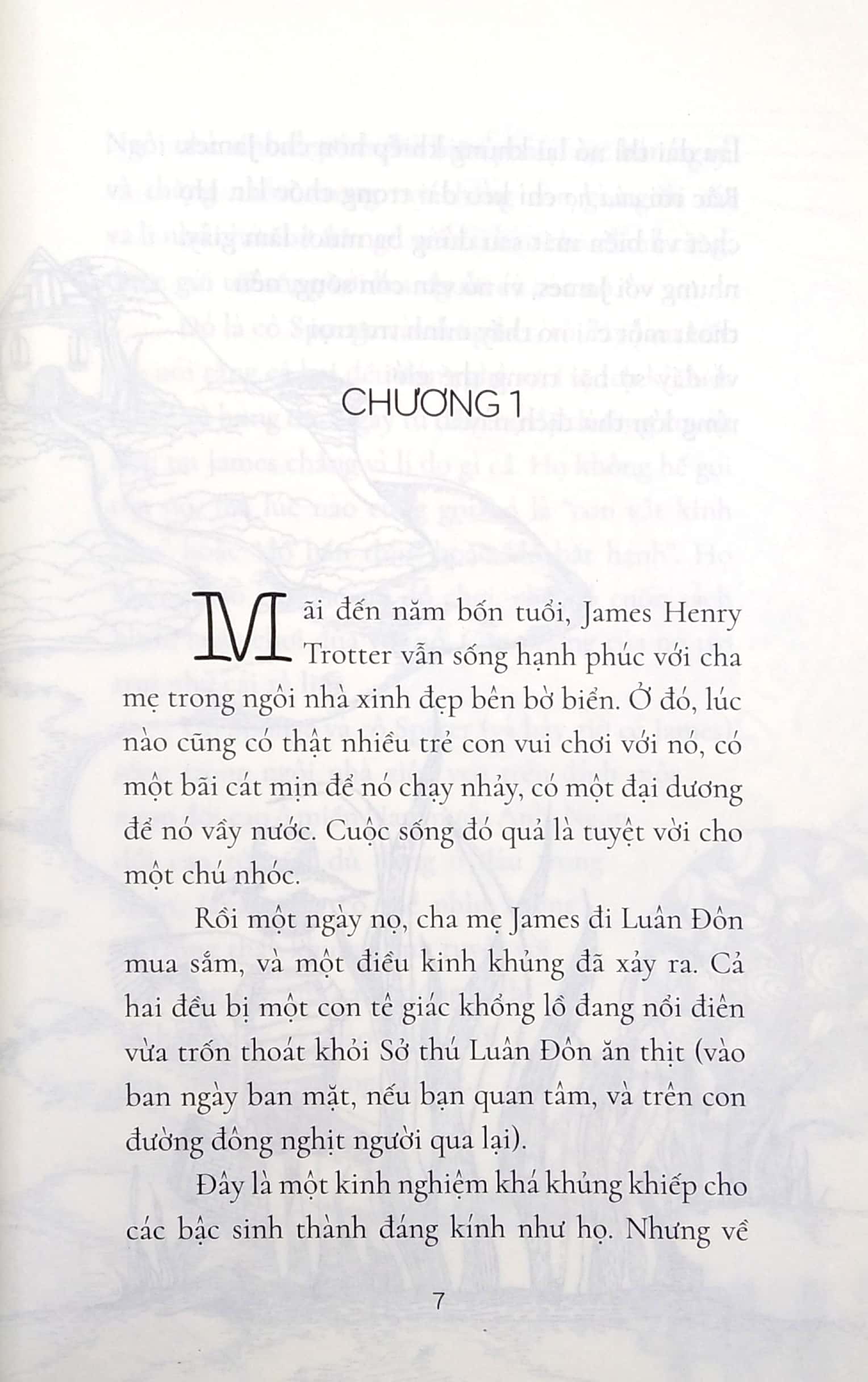 james và quả đào khổng lồ (tái bản 2021) - Ảnh 4