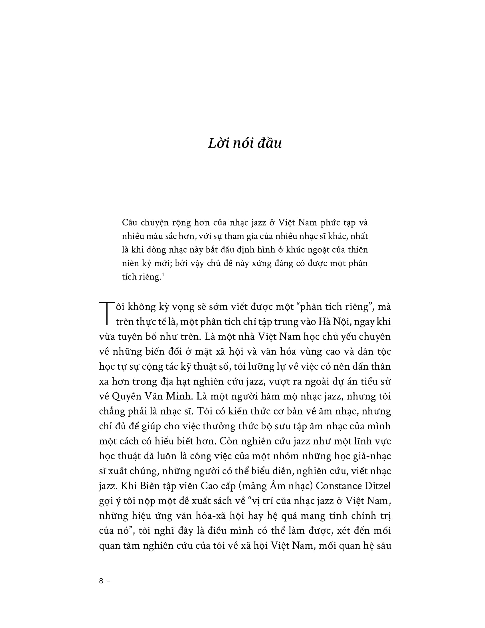 Jazz Ở Hà Nội - Ngẫu Hứng Giữa Các Thế Giới - Ảnh 6