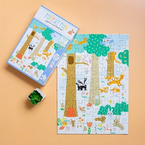 jigsaw & book set - forest fun - Ảnh 13