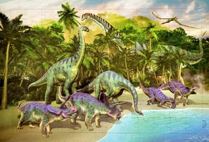 jigsaw book: the life of dinosaurs - Ảnh 4