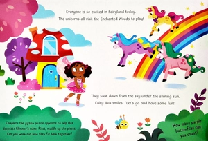 jigsaw book: unicorns and fairies - Ảnh 3