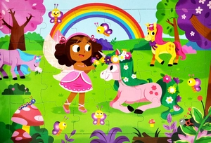 jigsaw book: unicorns and fairies - Ảnh 4