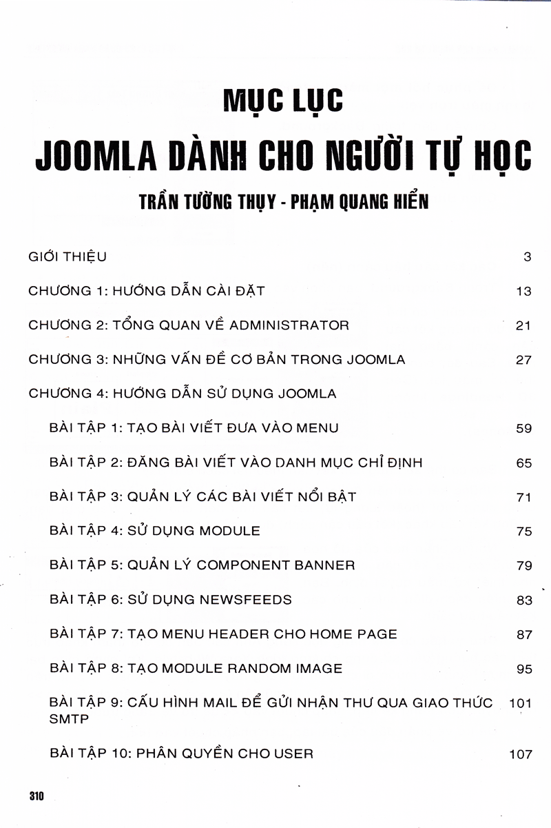 joomla dành cho người tự học - Ảnh 5