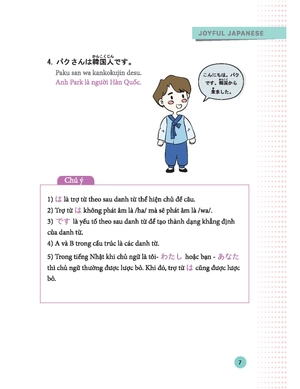 joyful japanese - tiếng nhật vui nhộn - ngữ pháp - Ảnh 5