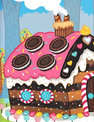 jumbo stickers for little hands - fairy tale adventures - thế giới cổ tích - Ảnh 4