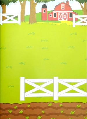jumbo stickers for little hands - farm animals - nông trại vui vẻ - Ảnh 3