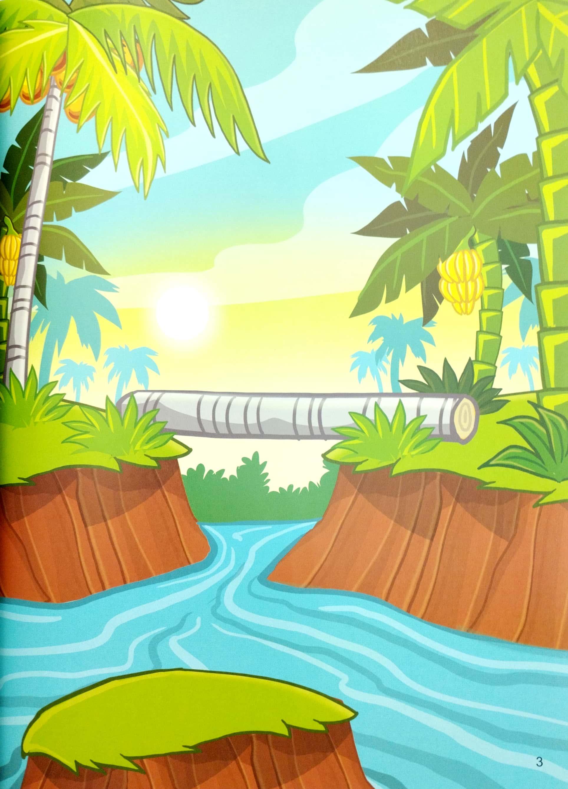 jumbo stickers for little hands - jungle animals - rừng xanh kì thú - Ảnh 3