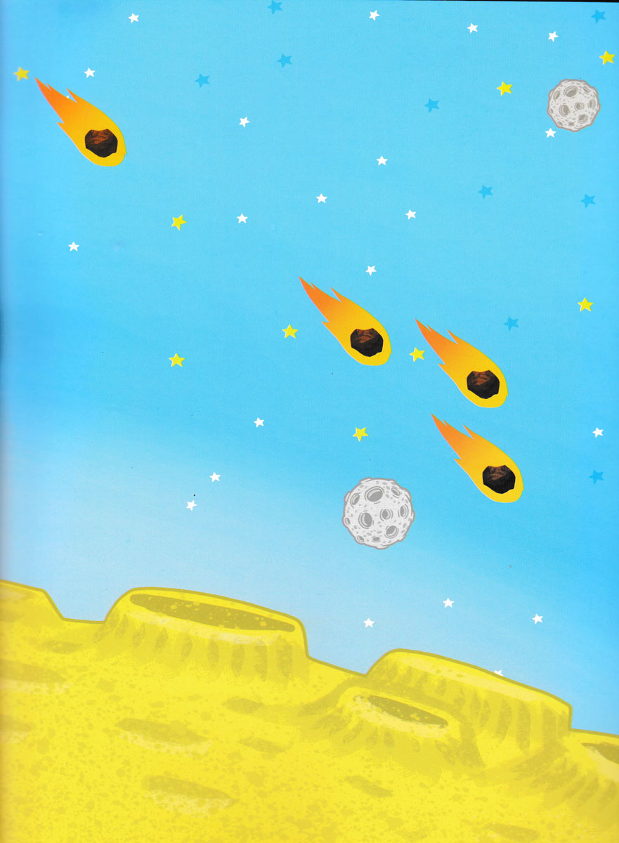 jumbo stickers for little hands - outer space - khám phá vũ trụ - Ảnh 4