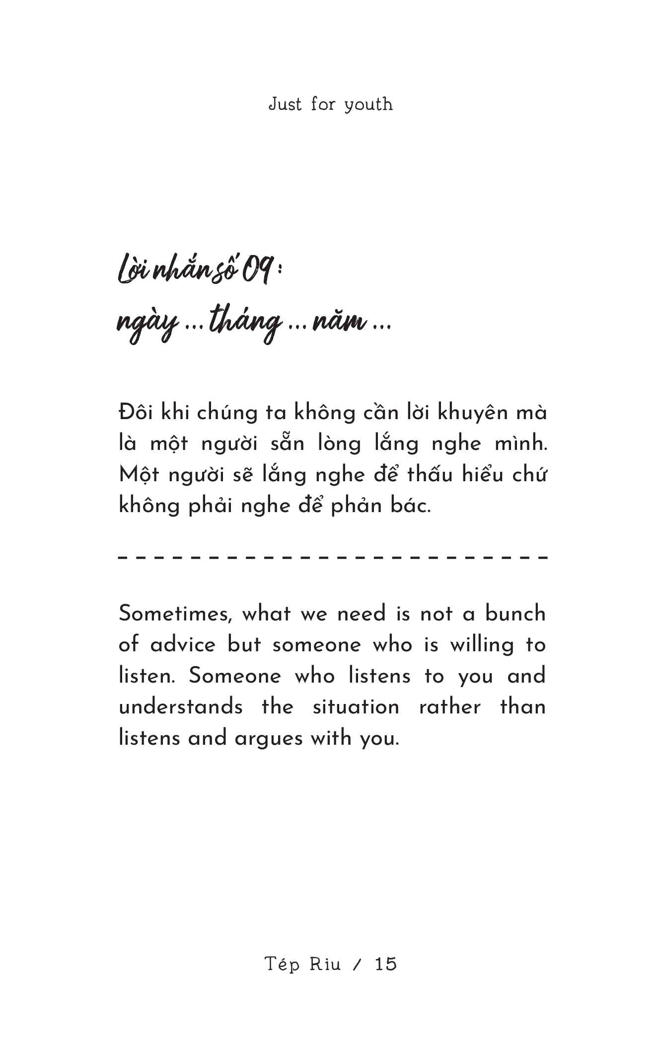 Just For Youth - Ước Mơ Không Có Ngày Hết Hạn - Ảnh 15