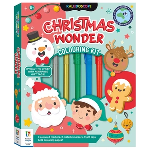kaleidoscope colouring kit christmas wonder
