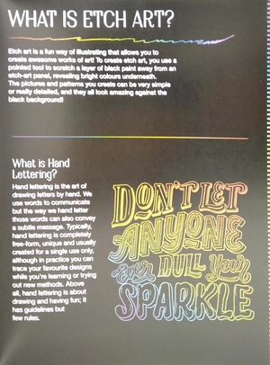 kaleidoscope etch art creations hand lettering - Ảnh 5