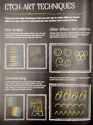 kaleidoscope etch art creations hand lettering - Ảnh 6