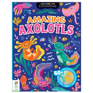 kaleidoscope sticker colouring awesome axolotls - Ảnh 2