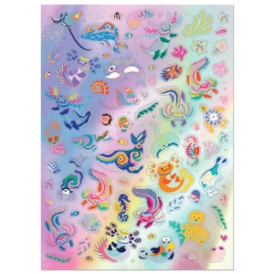 kaleidoscope sticker colouring awesome axolotls - Ảnh 3