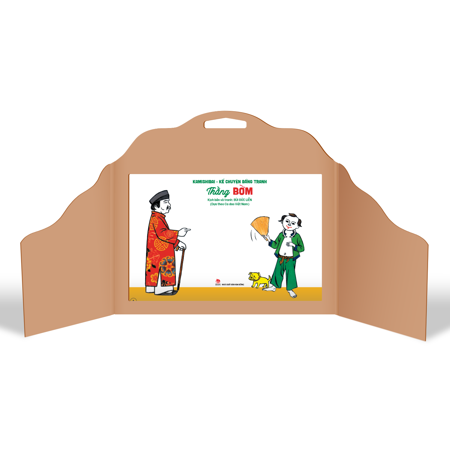kamishibai - kể chuyện bằng tranh - thằng bờm - bản đặc biệt - Ảnh 4