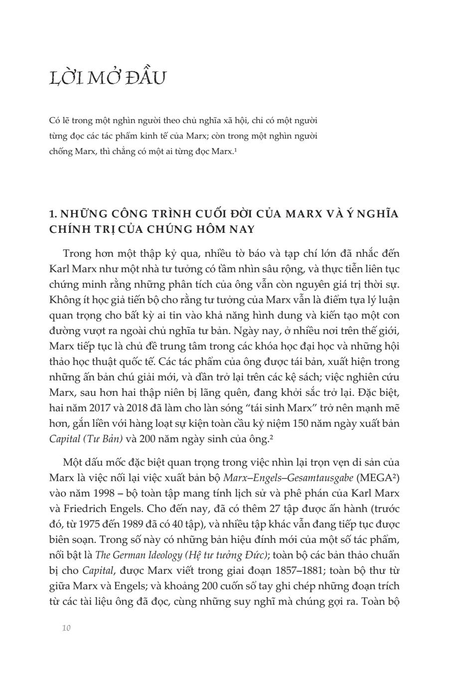 Karl Marx Và Dòng Suy Tư Chưa Khép Lại - Những Năm Cuối Đời - Ảnh 3