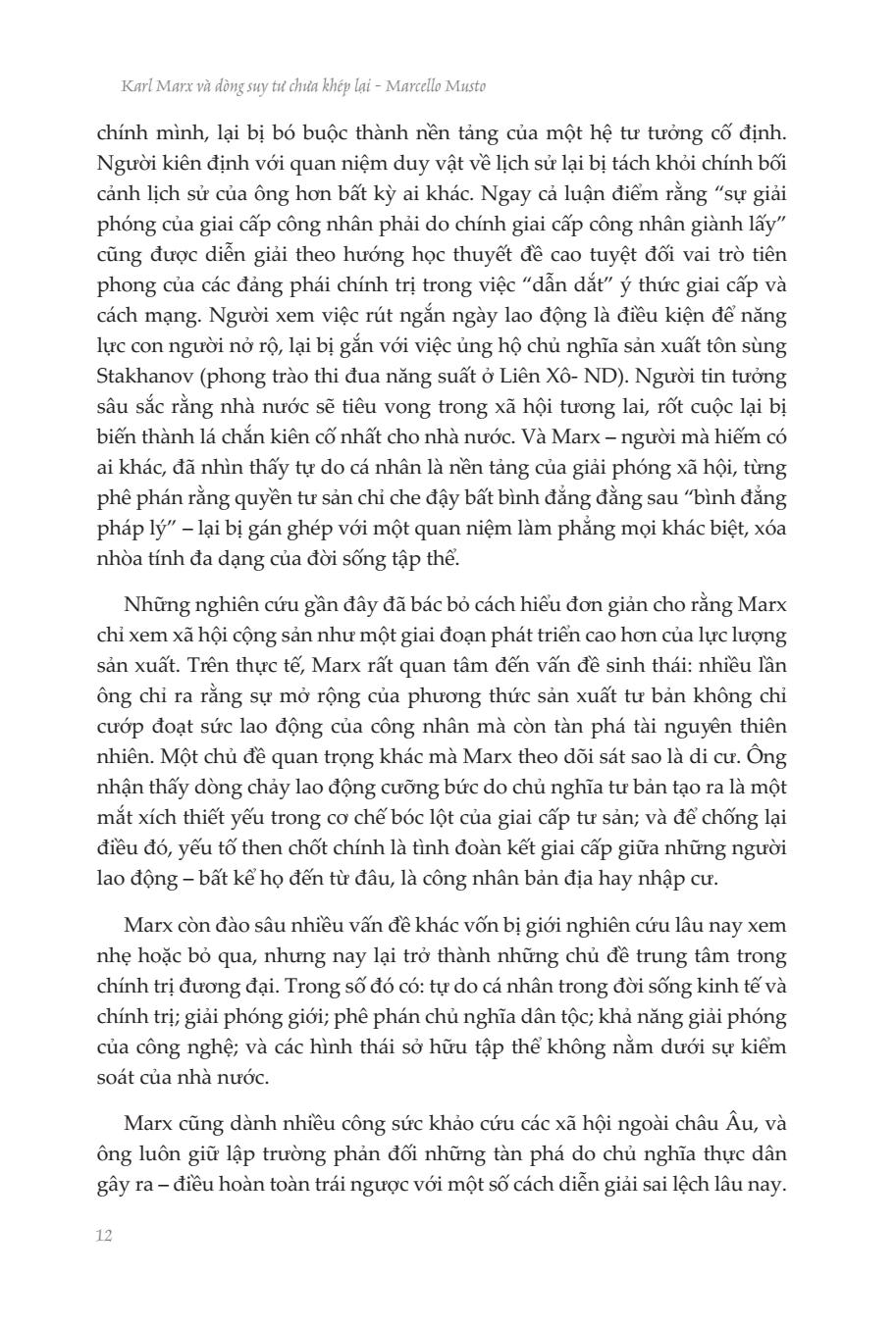 Karl Marx Và Dòng Suy Tư Chưa Khép Lại - Những Năm Cuối Đời - Ảnh 7