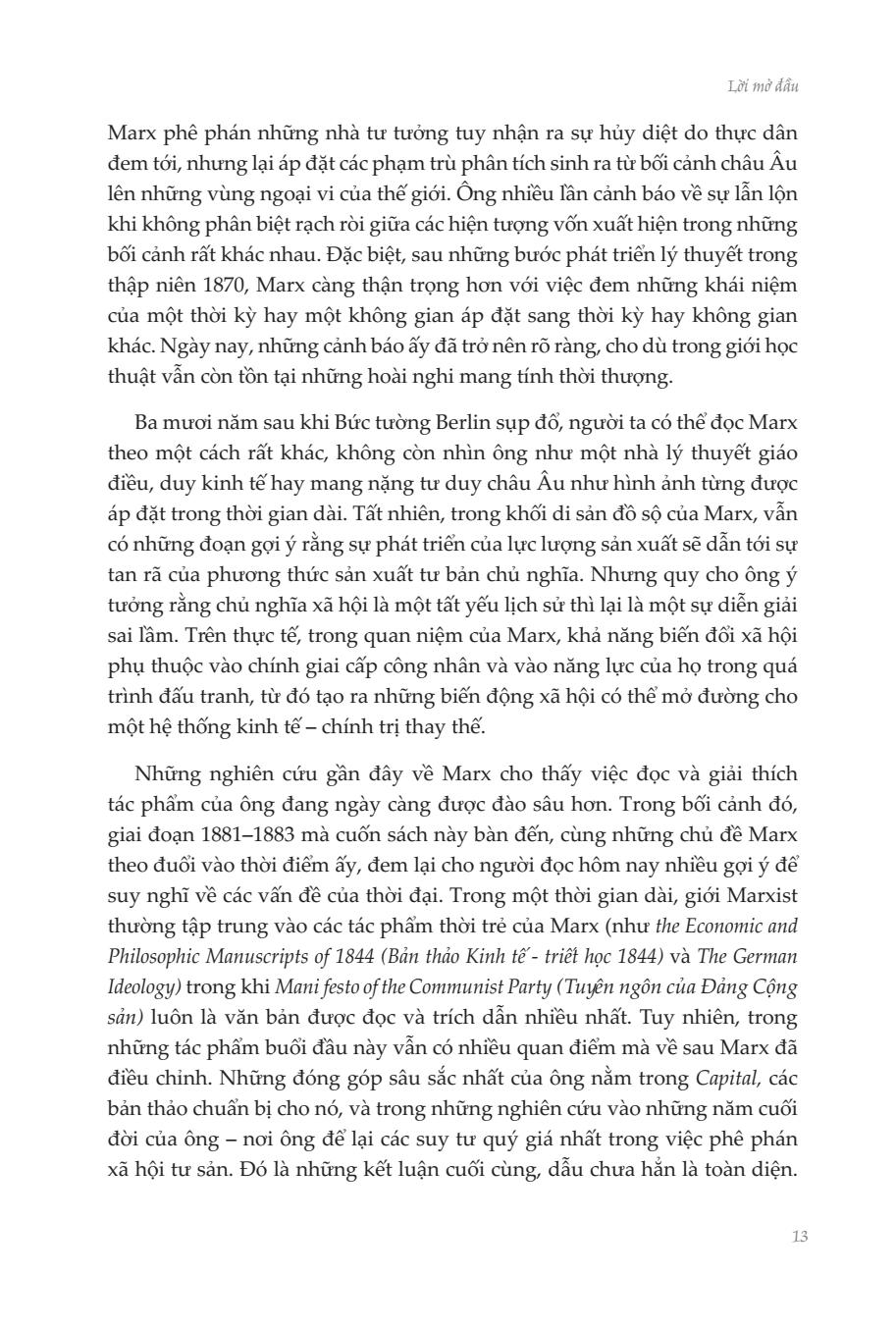 Karl Marx Và Dòng Suy Tư Chưa Khép Lại - Những Năm Cuối Đời - Ảnh 8